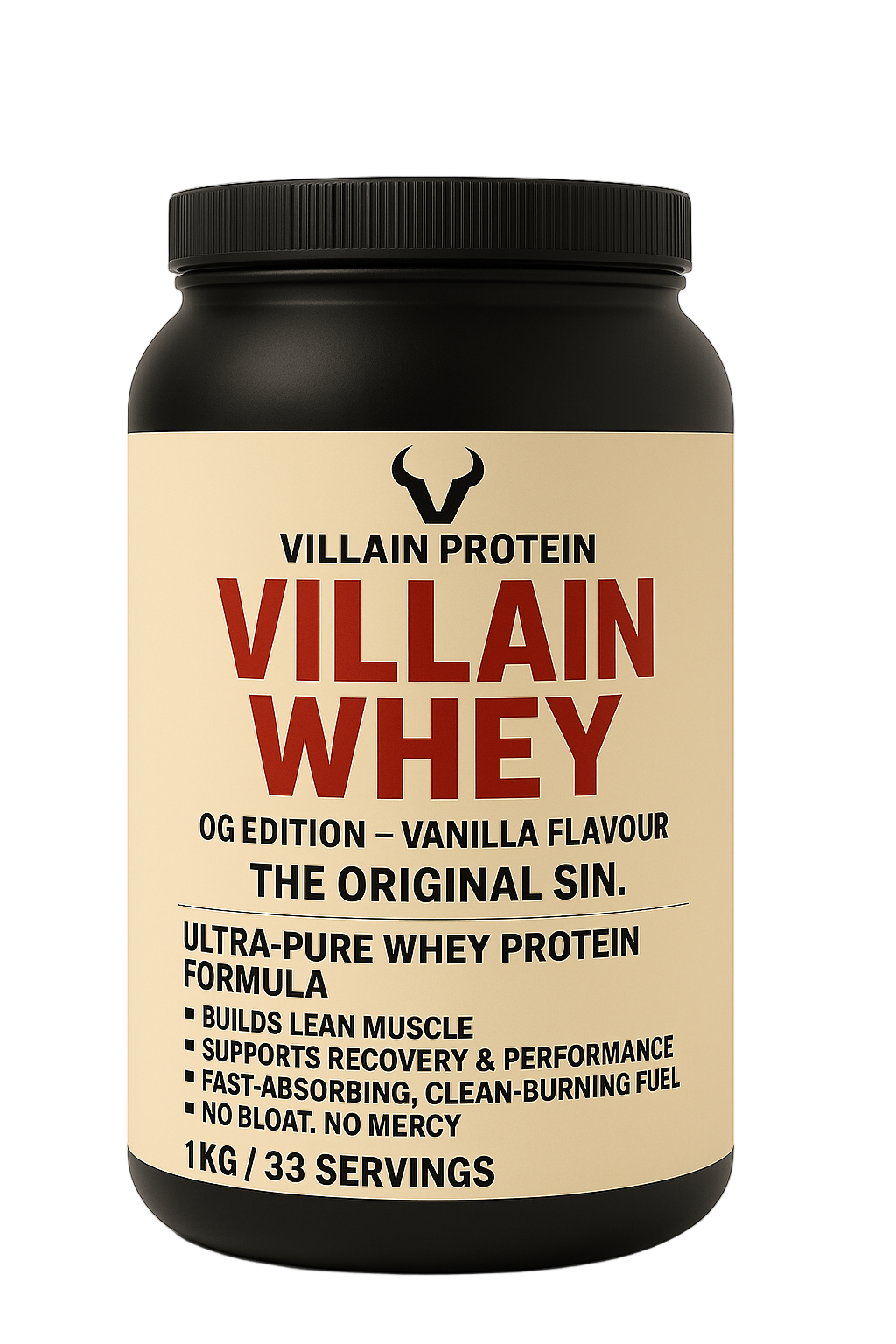 Villain Vanilla Whey Protein
