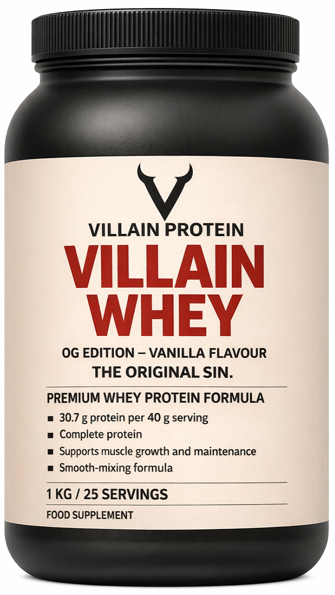 Villain Whey Protein - Vanilla 1kg